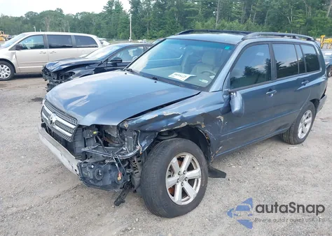 2006 Toyota Highlander Hybrid V6 z USA, uszkodzony, nr VIN JTEEW21A760012738